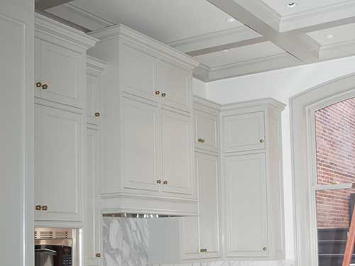 photo of cabinets finished by Old Village